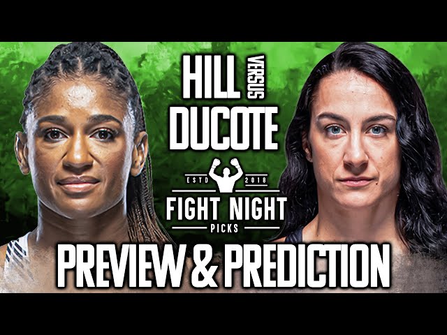UFC Orlando: Angela Hill vs. Emily Ducote Preview & Prediction