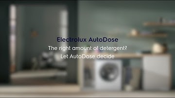 AutoDose, Intelligent dosage solution, Electrolux, Washing machine