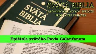 Epištola svätého Pavla Galaťanom - Biblia SK