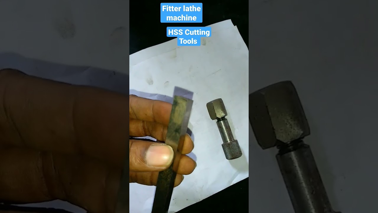 Fitter lathe machine HSS cutting tools