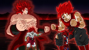 Broly Terror OP(New) VS Goku Terror Final in Jump Force Mugen