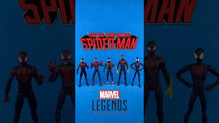 Comparativo Miles Morales coleção MARVEL LEGENDS