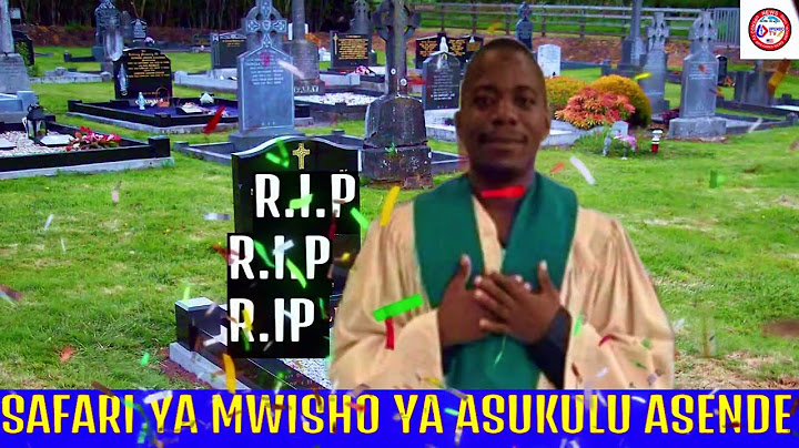 MAZISHI YA ASUKULU ASENDE - YALIYOTOKEA MAKABURINI YASHANGAZA- INAUMA SANA.