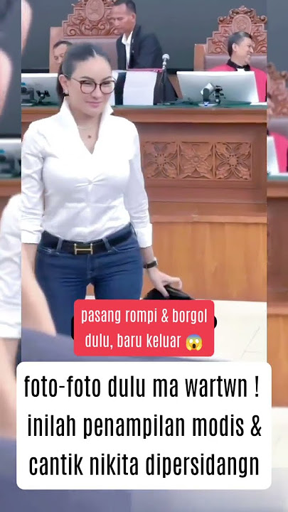 MOMEN PERSIDANGAN NIKITA MIRZANI SELESAI & SAPA WARTAWAN #beritaartis #nikitamirzani #nikmir