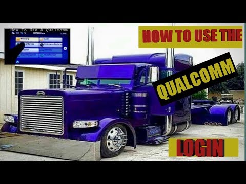 QUALCOMM (ELD) instructions HOW TO LOGIN AND SWITCH DRIVERS TEAM