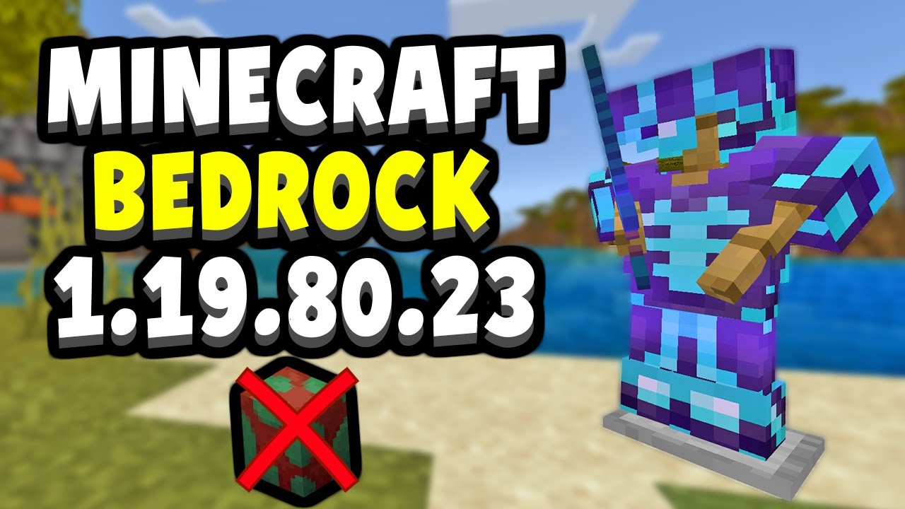 Download Minecraft Bedrock 1.19.80 apk free: Trails & Tales