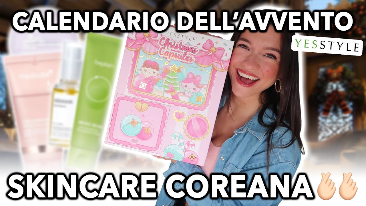 500 euro Di Skincare Coreana? Apriamo Il Calendario di YESSTYLE