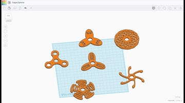 Design a Fidget Spinner for 3D Printing