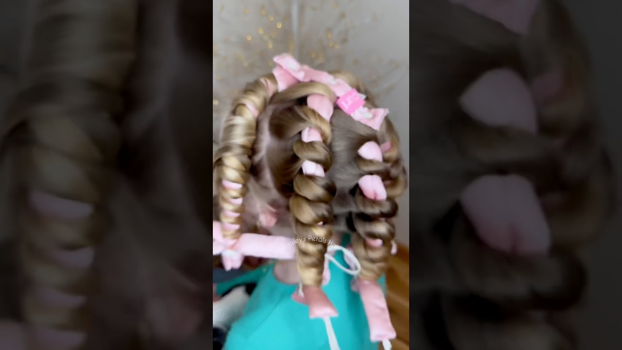 Урок по созданию локонов без использования тепла! 