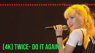 [ 4K LIVE ] TWICE- Do it Again [ 151206 SpoTV Games 2015 Dungeon & Fighter Festival ]