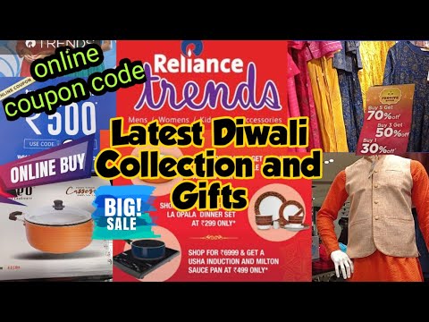Reliance trends Non-Stop Shopping and Gifts | Latest Online coupon code attached in video