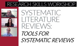 Tools for Systematic Reviews