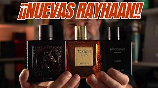 ¡NUEVOS PERFUMES RAYHAAN WOLF, TONQUIN GIZA Y NOCTURNO ELIXIR!🔥