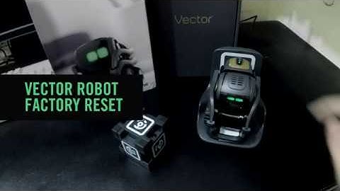 Vector Robot - How to Factory Reset