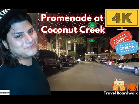 (4K) Promenade at Coconut Creek | Drive-through