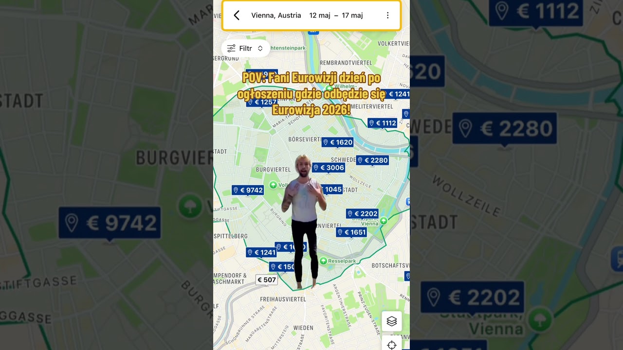 Eurowizja 2026 odbędzie się w Wiedniu (Austria 🇦🇹) i nie jest tanio … 