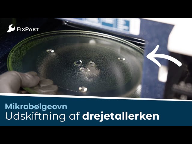 Hvordan udskifter jeg drejetallerkenen på min mikrobølgeovn? - FixPart