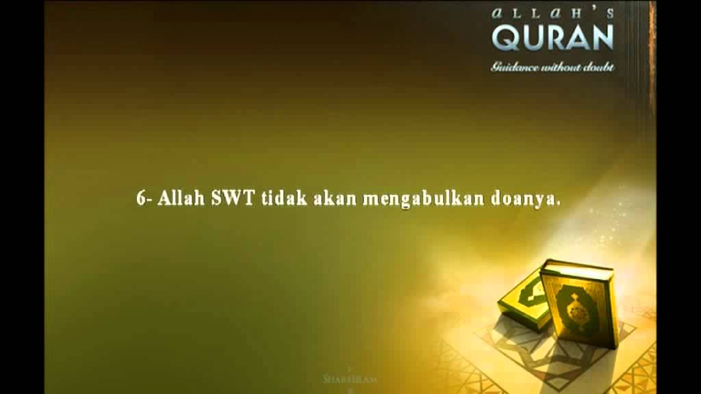 Dasyat Dosa Meninggalkan Solat Fardhu Youtube