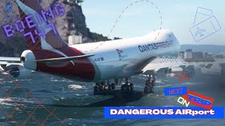 DANGEROUS BIG Plane Landing!! Air China Boeing 747 Landing at Madeira Airport
