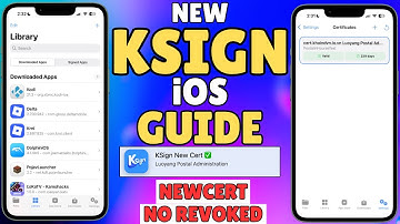 New KSign iOS Guide | New Certificate, No Revoke | Install Unlimited IPA Files On iPhone/iPad