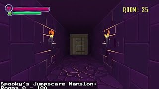 Spooky's Jumpscare Mansion: Rooms 0 - 100 (Story Mode) No Commentary Gameplay