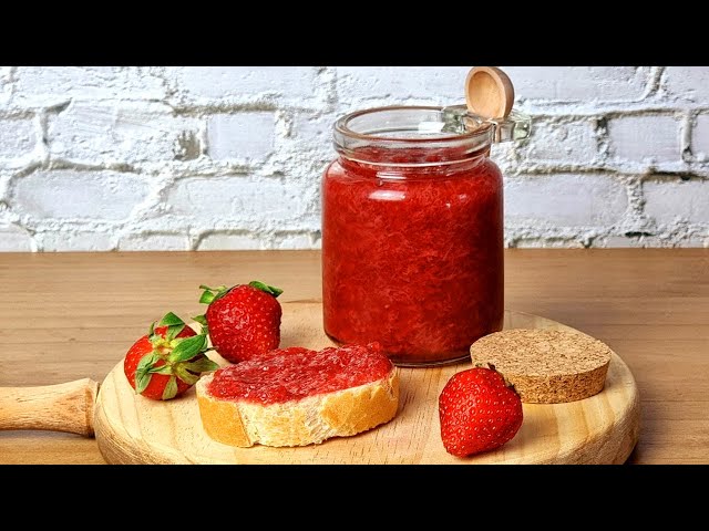 Mermelada de frutillas sin azúcar ni edulcorante 🍓 Receta de Mate  Amargo🧉🍪- Cookpad