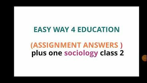 Kite victers plus one sociology class 2 assignment answers