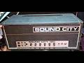 Sound City 120 MK4 Custom Built Guitar Amplifier Head Assessment
