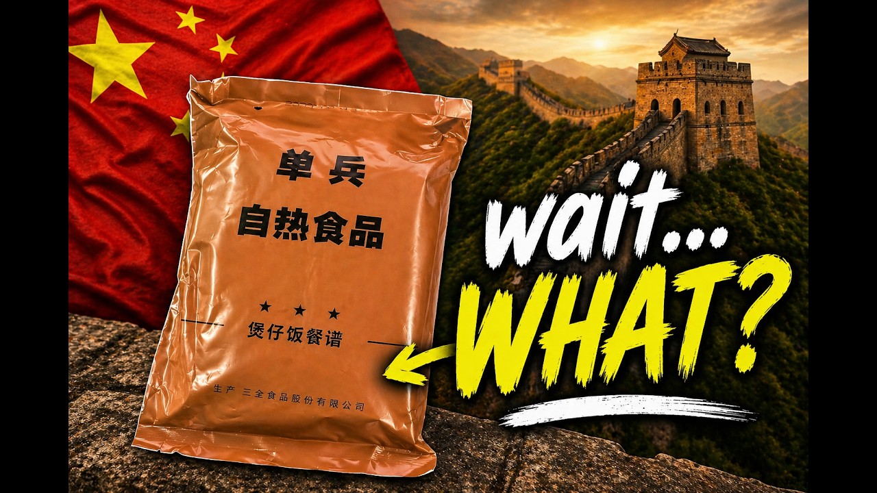 🇨🇳 | 2023 Chinese Military Clay Pot Rice MRE Review