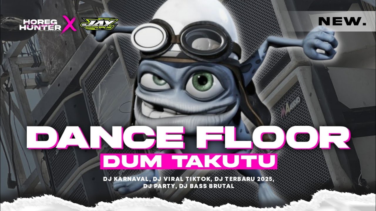 DJ DANCE FLOOR X DUM TAKUTU REBORN | NEW VIRAL TIKTOK 2025 | HOREG HUNTER FT JAYOPUS RMX