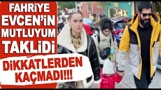 Fahriye Evcen'in mutluyum taklidi dikkatlerden kaçmadı! Boşanma haberleriyle gündeme gelmişlerdi...