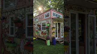 Tiny Container Home With Big Personality 💫#TinyContainerHome #CreativeDesign #TinyHouseStyle Tiny Container Home With Big Personality 💫#TinyContainerHome #CreativeDesign #TinyHouseStyle