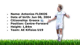 Antonios FLOKOS ► Centre-Forward / 2023-24