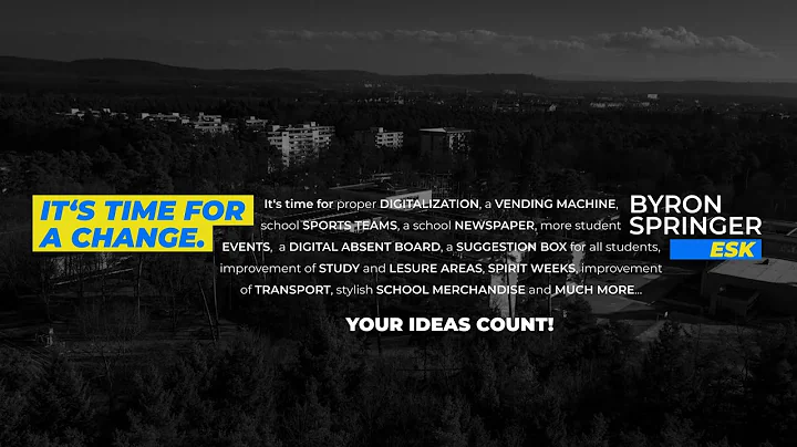 BYRON SPRINGER: MY IDEAS