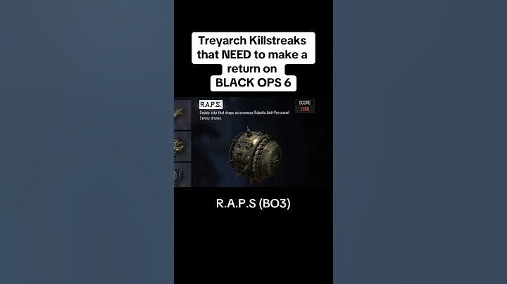 what streaks do you think SHOULD return for BLACK OPS 6 ? 💭