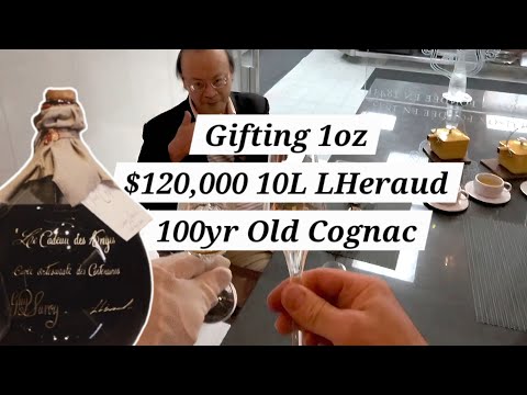POV - Gifting 1oz - $120,000 10L Lheraud Master Blended Cognac