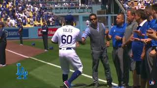Dodgers 2017 introduction [Pump Up Video + Starting Lineup]