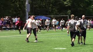 John Stubbs dominates the air