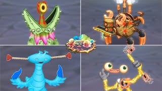 Ethereal Workshop Wave 3: Piplash and Vhenshun Fusions and Concept Art (My Singing Monsters)
