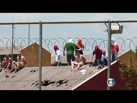 البرازيل احتجاجات السجناء في مؤسسة غوارابوافا العقابية