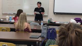 COMM 181: Persuasive Speech 2: Celia Chamberlin