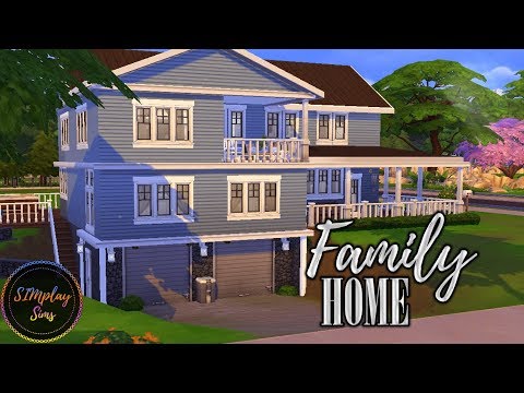 Family Home w Terrain Tools ! | Sims 4 Speed Build