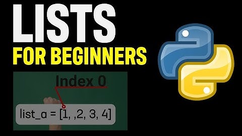 Python Lists for Beginners