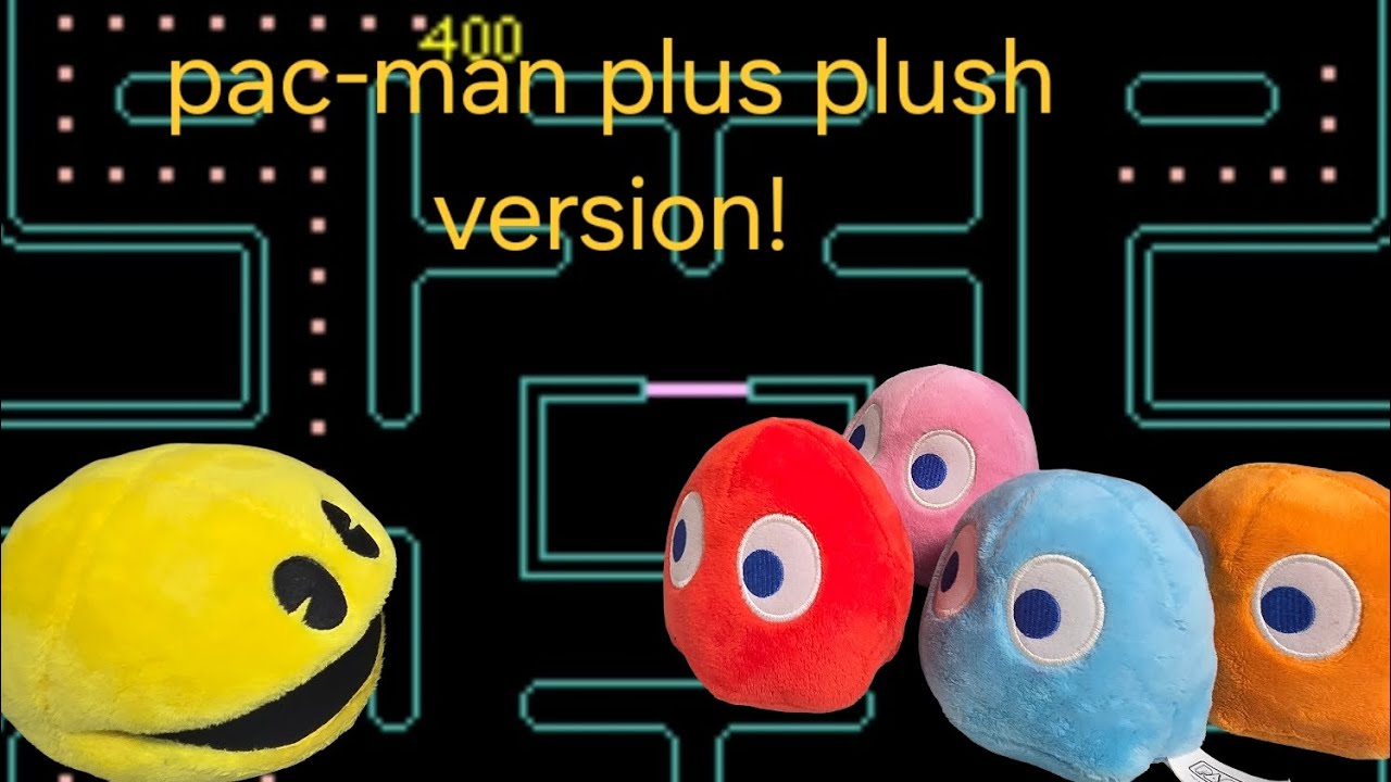 Pac-man plus plush version part 1
