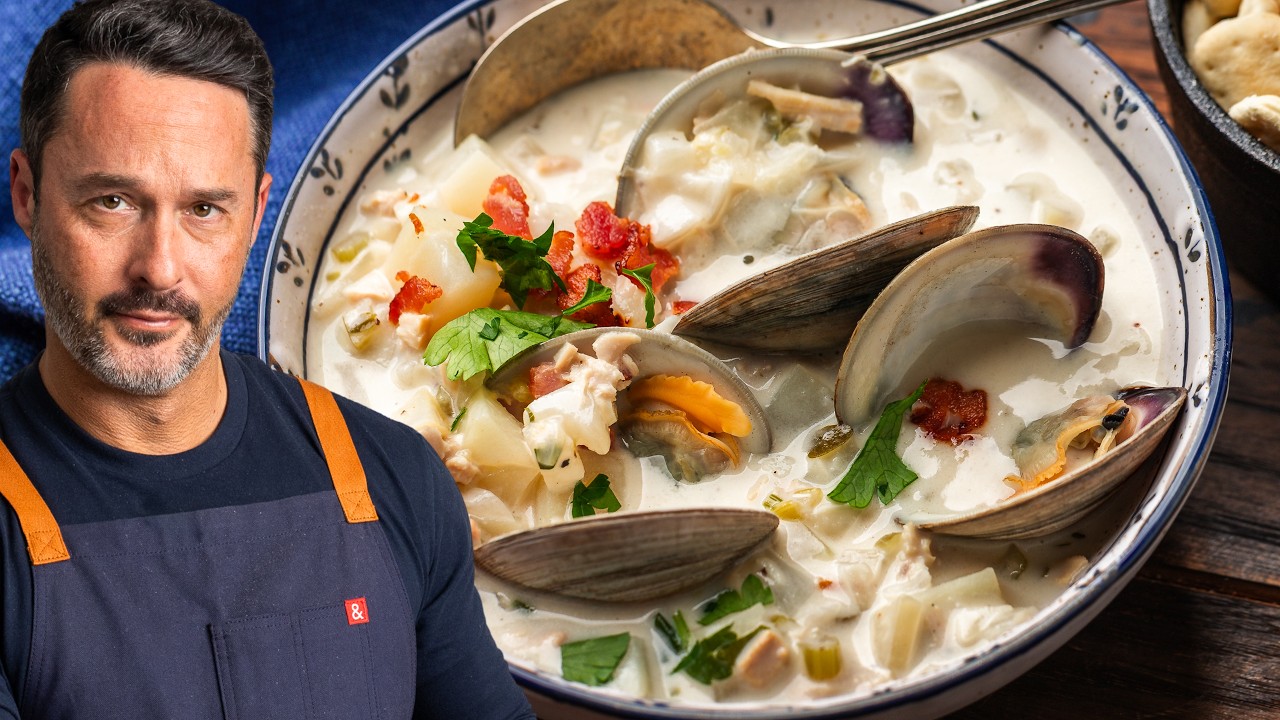 The New England Clam Chowder Anyone Can Make - YouTube