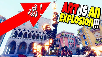 Low Gravity Bomb Arrow Sensei vs Every Faction - TABS Mods Gameplay Unit Creator Update