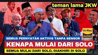 TEMAN LAMA JKW, BERBALIK MENUNTUT JKW