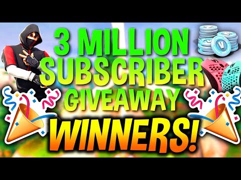 fortnite-funny's-3-million-subscriber-giveaway-winners!