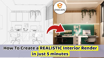 Enscape 3.1 Interior Render Tutorial | Enscape for Revit Tutorial