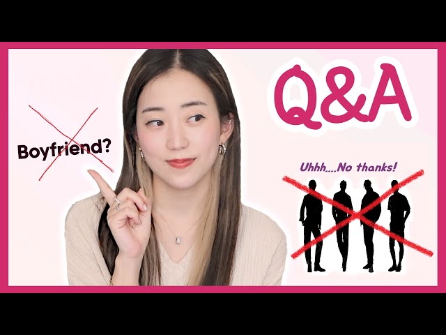 Q&A | mbti, 키, 몸무게, 자기관리 방법, 남자친구 (tmi 주의 큐앤에이) class=